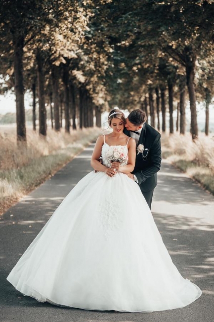 Lace Gorgeous Princess Wedding Dresses