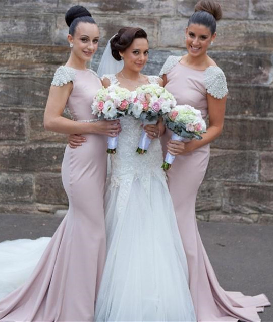 Short fitted 2025 bridesmaid dresses