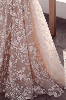 Gorgeous Lace Applique Wedding Dresses | Long Sleeves Floral Bridal Gowns_3