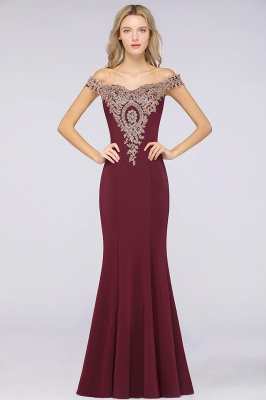 Fabulous Floor-Length Off-The-Shoulder Dress With Lace Appliques_32