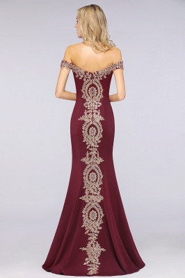 Fabulous Floor-Length Off-The-Shoulder Dress With Lace Appliques_37