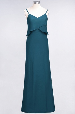 Elegant Halter Chiffon Long Bridesmaid Dress BM1576_26