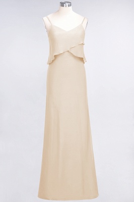 Elegant Halter Chiffon Long Bridesmaid Dress BM1576_14