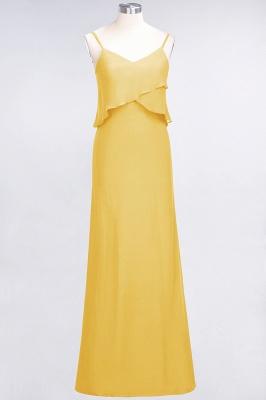 Elegant Halter Chiffon Long Bridesmaid Dress BM1576_16