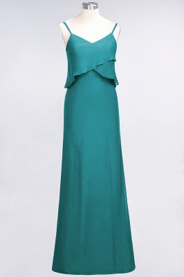 Elegant Halter Chiffon Long Bridesmaid Dress BM1576_31