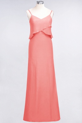 Elegant Halter Chiffon Long Bridesmaid Dress BM1576_7