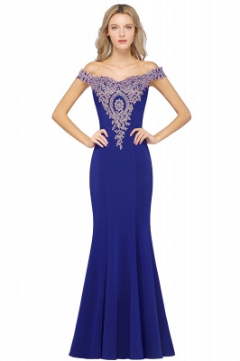 Fabulous Floor-Length Off-The-Shoulder Dress With Lace Appliques_18