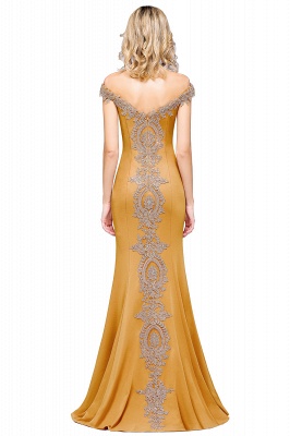 Fabulous Floor-Length Off-The-Shoulder Dress With Lace Appliques_31