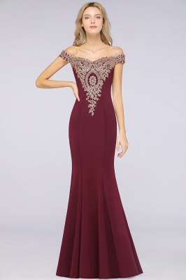 Fabulous Floor-Length Off-The-Shoulder Dress With Lace Appliques_33