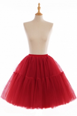 Women Tutu Tulle Skirts Layered Swing Petticoat Wedding Party Dress_4