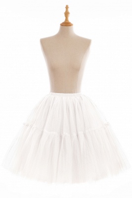 Women Tutu Tulle Skirts Layered Swing Petticoat Wedding Party Dress_1