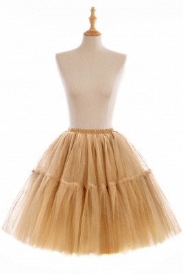 Women Tutu Tulle Skirts Layered Swing Petticoat Wedding Party Dress_8