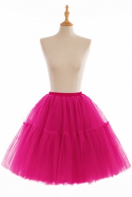 Women Tutu Tulle Skirts Layered Swing Petticoat Wedding Party Dress_5