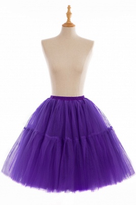 Women Tutu Tulle Skirts Layered Swing Petticoat Wedding Party Dress_12