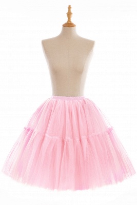 Women Tutu Tulle Skirts Layered Swing Petticoat Wedding Party Dress_3