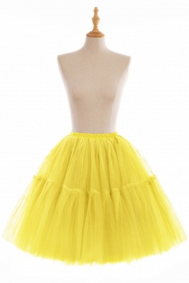 Women Tutu Tulle Skirts Layered Swing Petticoat Wedding Party Dress_11