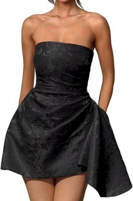 Strapless Short Homecoming Dress Sleeveless On Sale_15