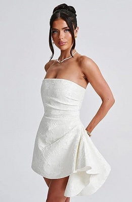 Strapless Short Homecoming Dress Sleeveless On Sale_27